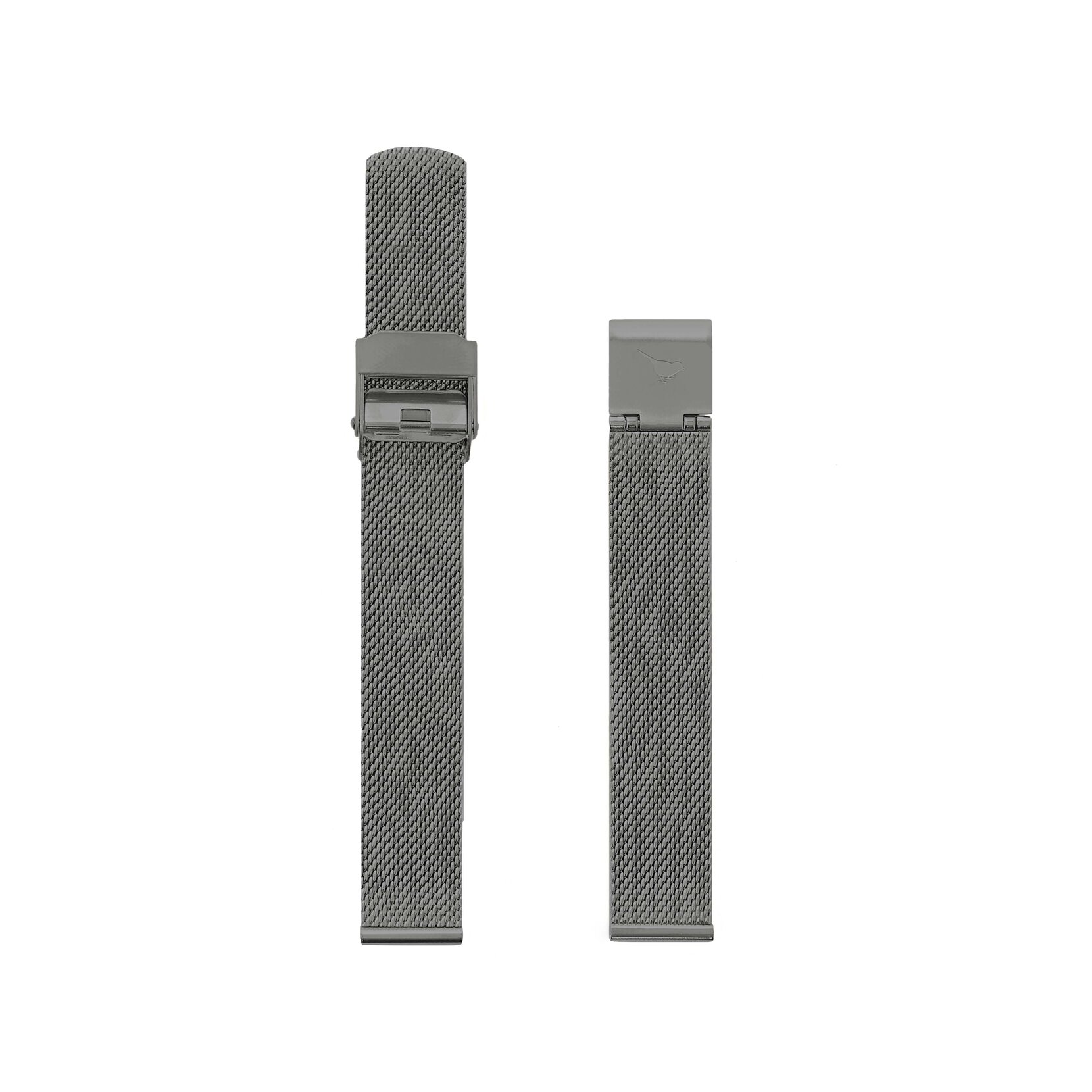 12mm Gunmetal Mesh Strap
