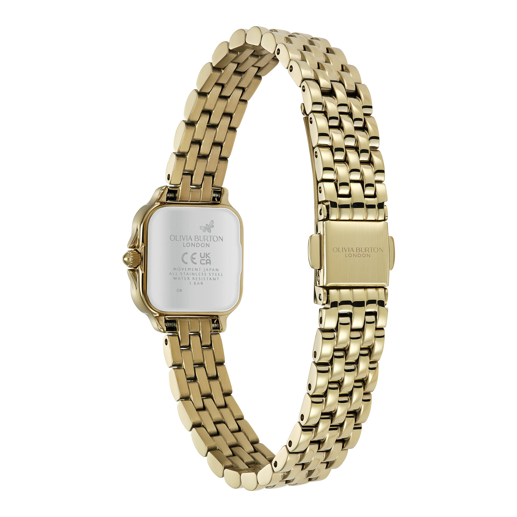 20mm Mini Grosvenor Ivory & Gold Bracelet Watch