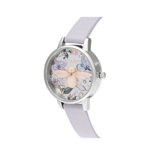 Midi 3D Bee Parma Violet, Rose Gold & Silver