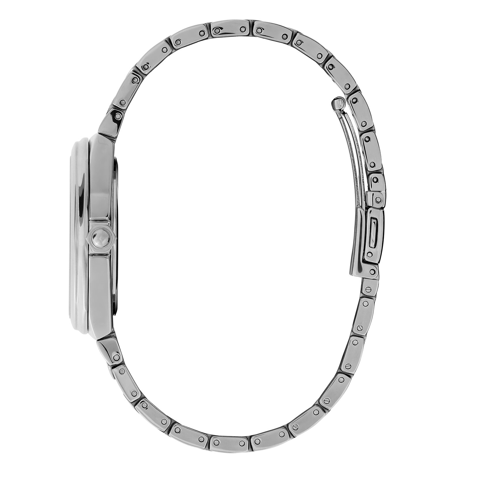 36mm Lustre Multi-Function Light Grey & Silver Bracelet Watch