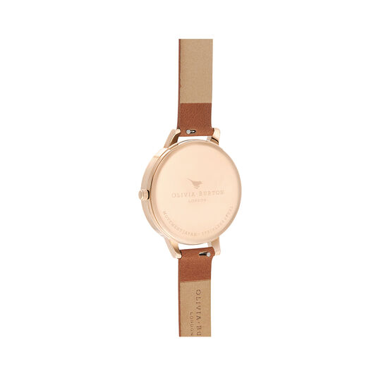 Marble Florals Honey Tan & Rose Gold