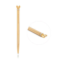 Bunny Ears Pen Gold