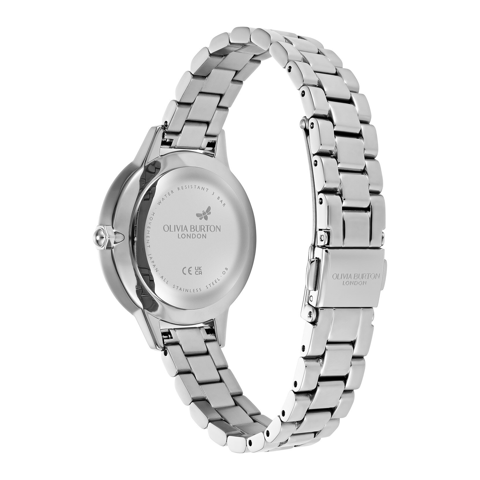 34mm Captivate Mother of Pearl & Silver Bracelet Watch