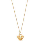 Classic Heart Gold Necklace