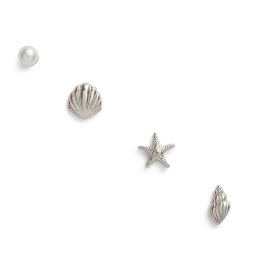 Assorted Silver Studs Pack