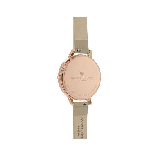 Marble Florals Big Dial Watch
