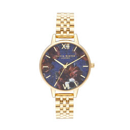 Demi Lapis Lazuli & Gold Bracelet