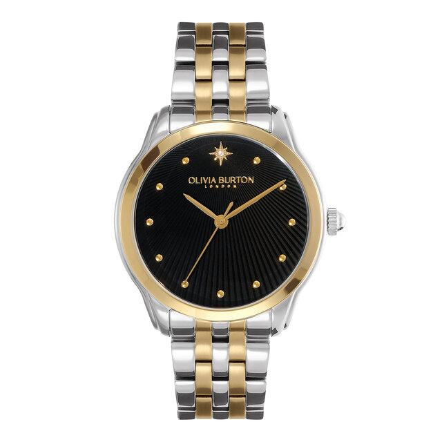 36mm Starlight Black & Two Tone Bracelet Watch