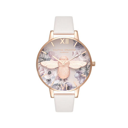 Watercolour Florals Blush & Rose Gold