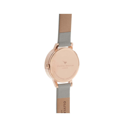 Midi 3D Bee Grey Dial & Rose Gold Watch