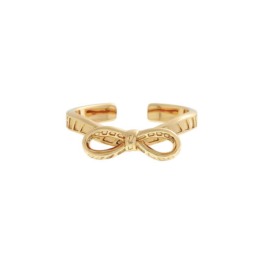 Bow Gold Ring