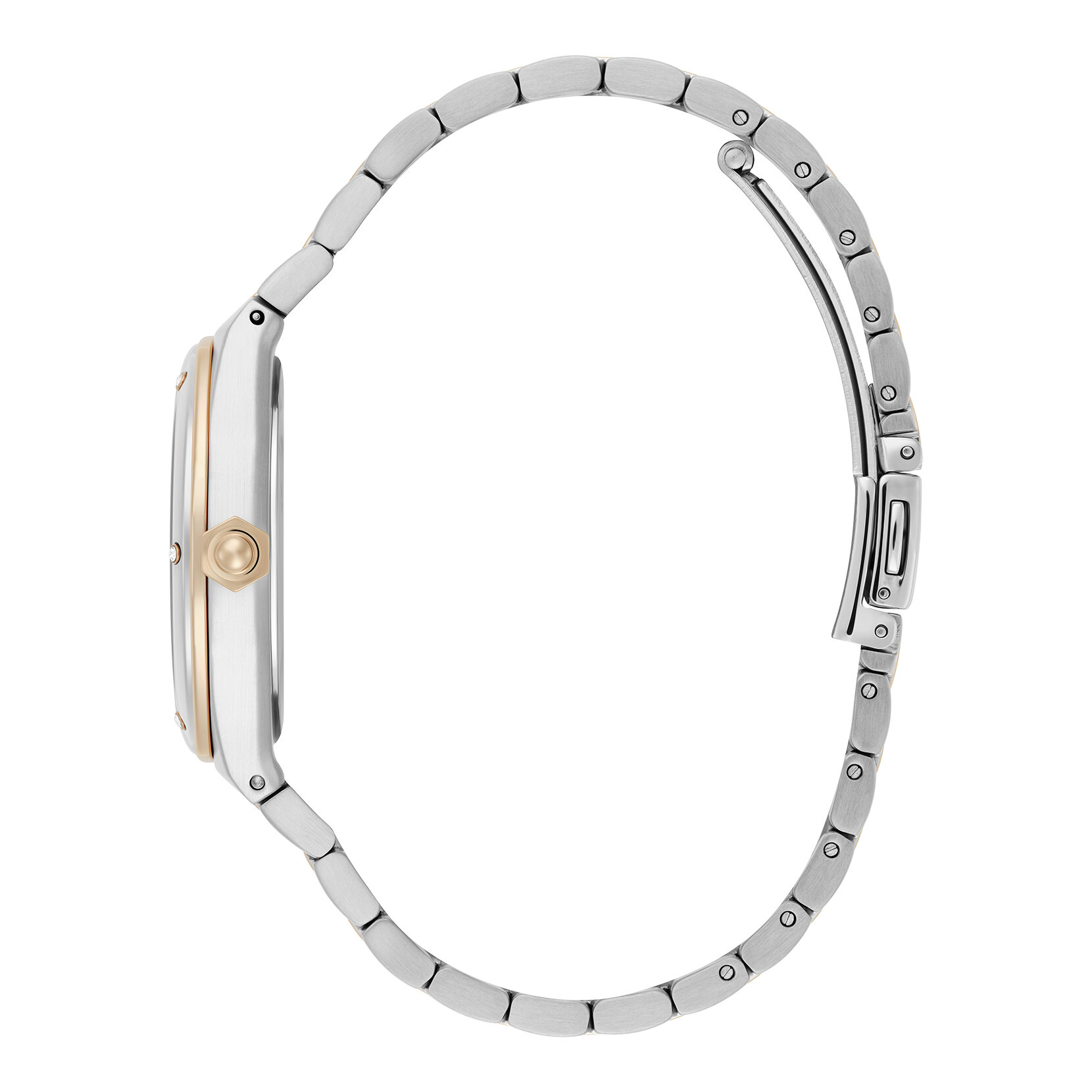 33mm Hexa White & Two Tone Bracelet Watch