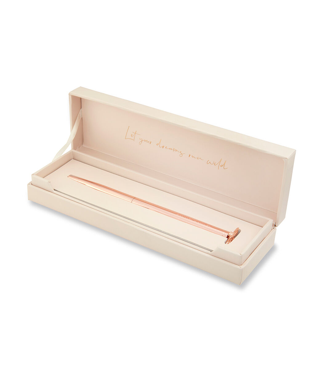 Celebration Bee Pen Crystal Rose Gold April Olivia Burton London