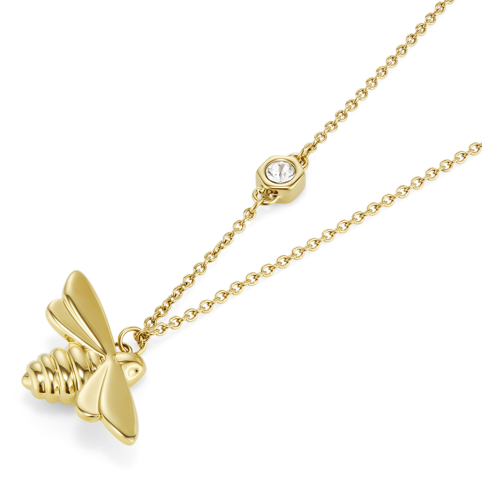 Honey Bee Gold Plated Necklace