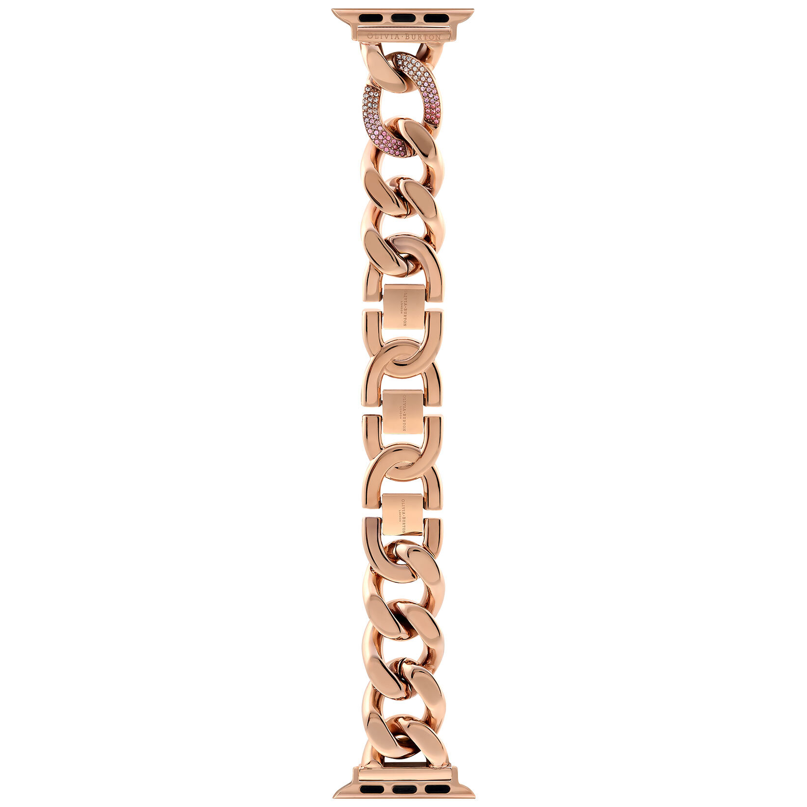 Rose Gold with Ombre Link Bracelet Strap