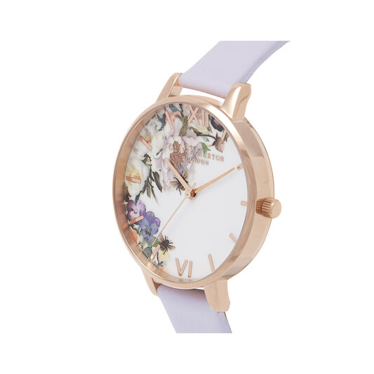 Enchanted Garden Parma Violet & Rose Gold