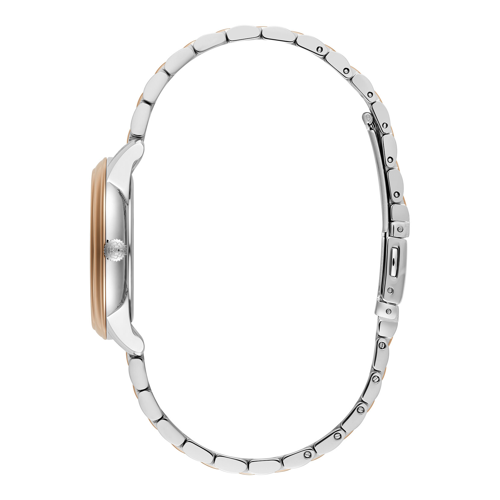 32mm Swirl Black & Two Tone Bracelet Watch