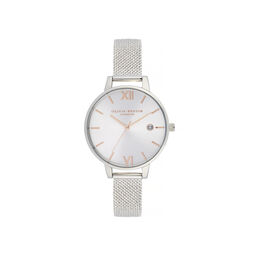 Sunray Demi Dial Watch with Boucle Mesh