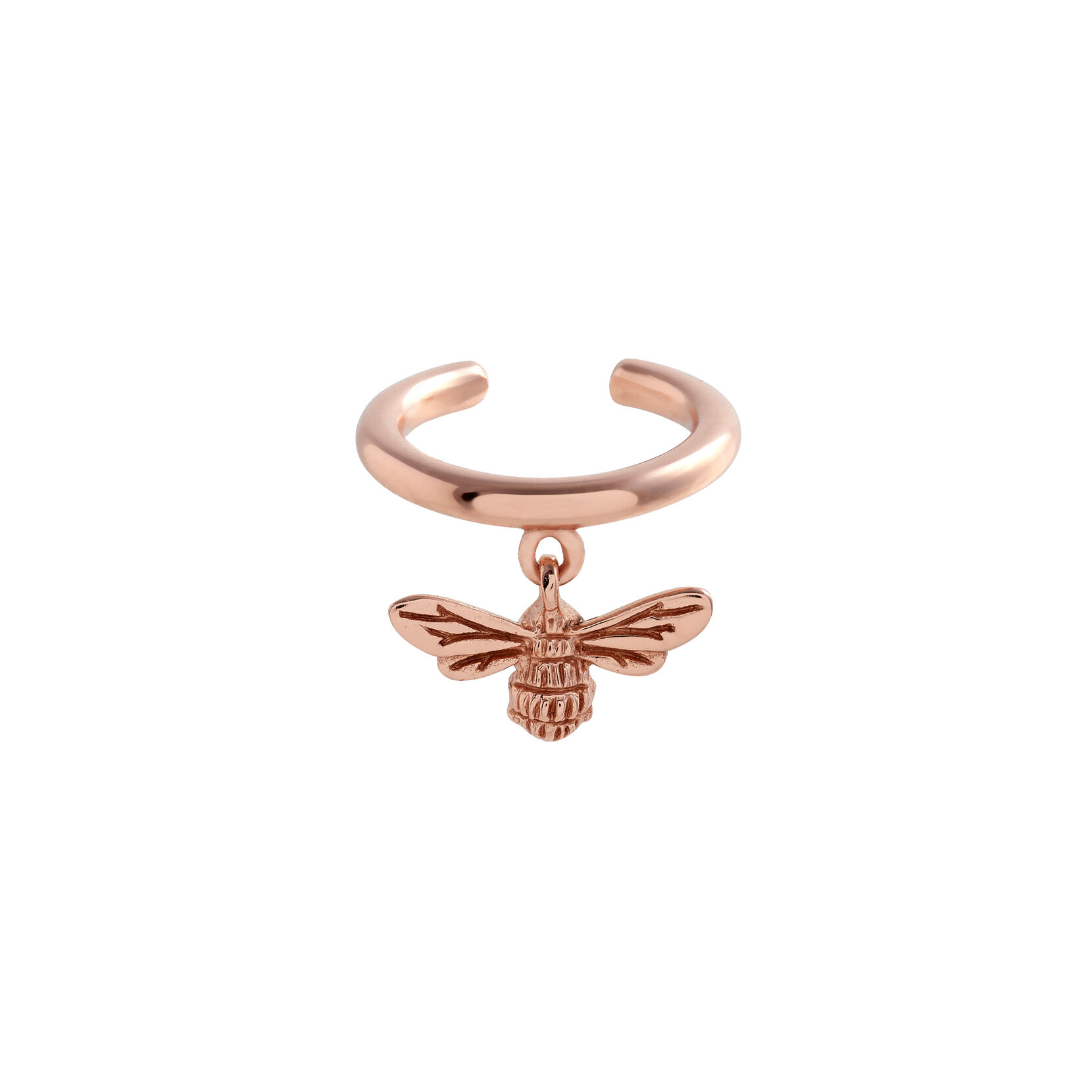 Rose Gold Bee Ear Cuff