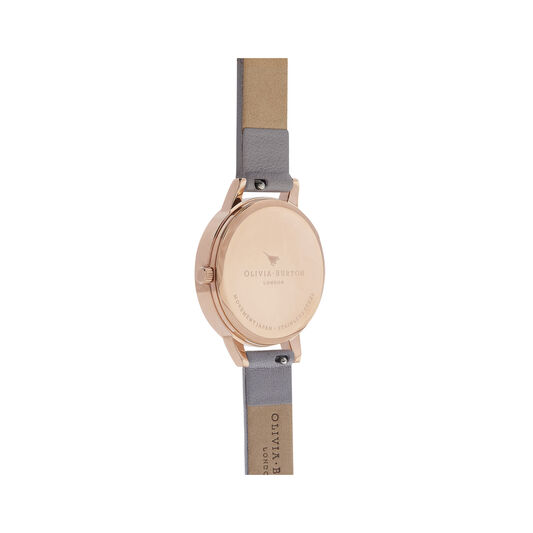 Marble Floral Rose Gold Watch