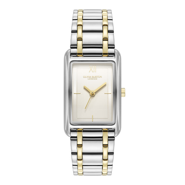 23mm Grove White & Two Tone Bracelet Watch