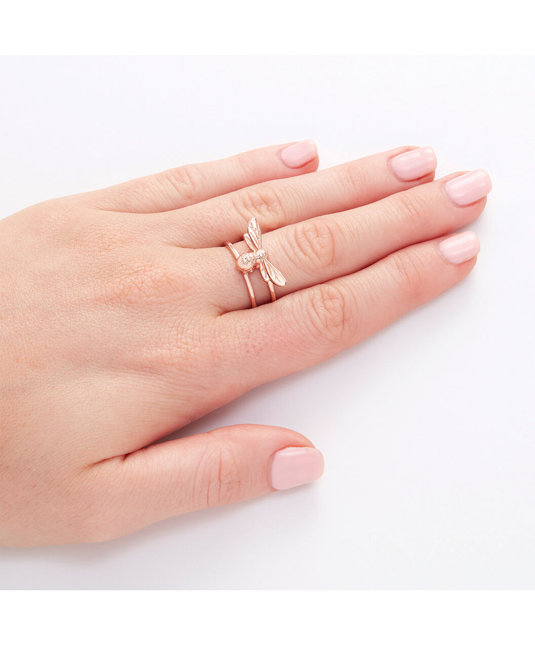 Olivia burton pearl bee ring online