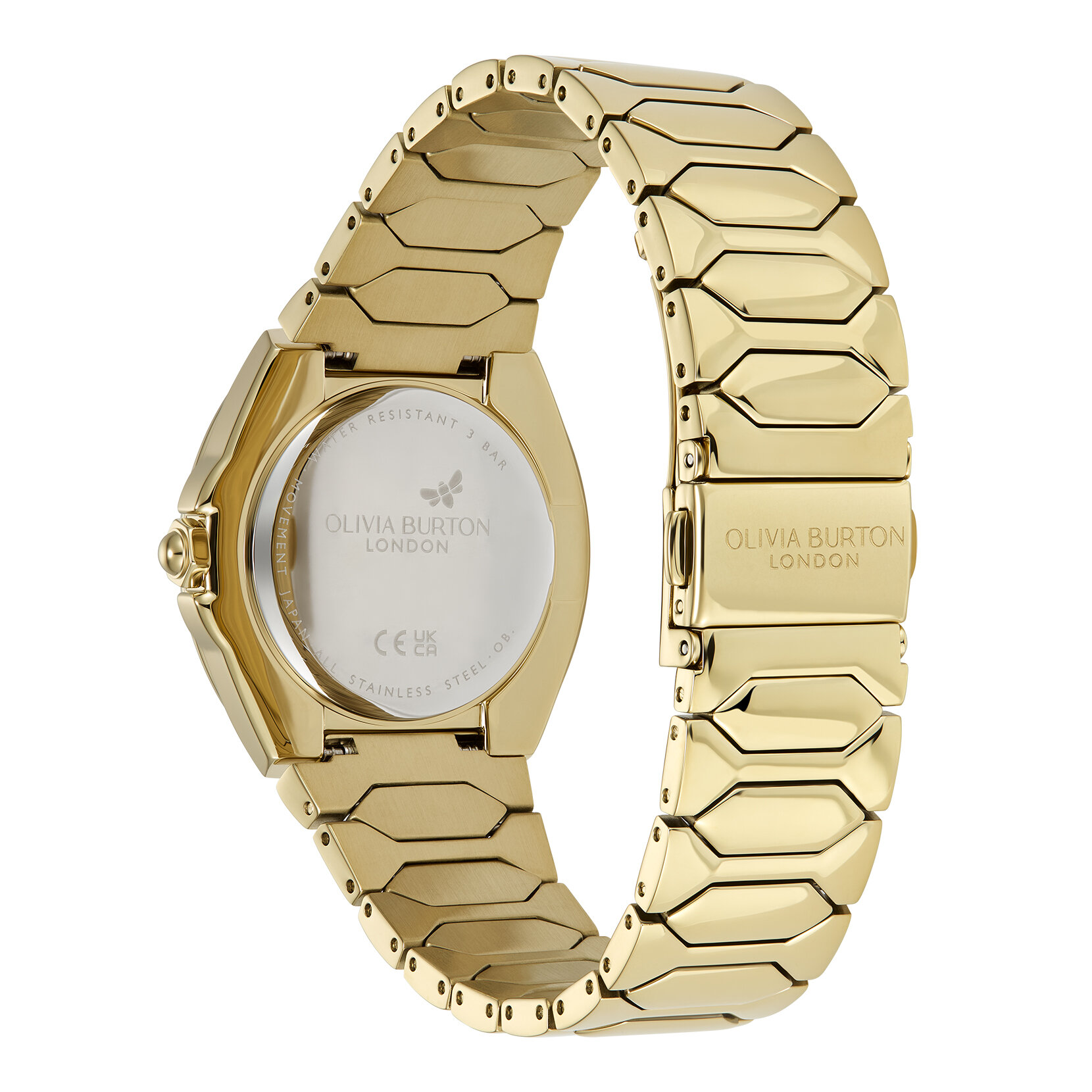 34mm Lustre Champagne & Gold Bracelet Watch