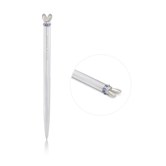 Bunny Ears Pen Silver