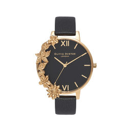 Case Cuff Black Dial and Gold