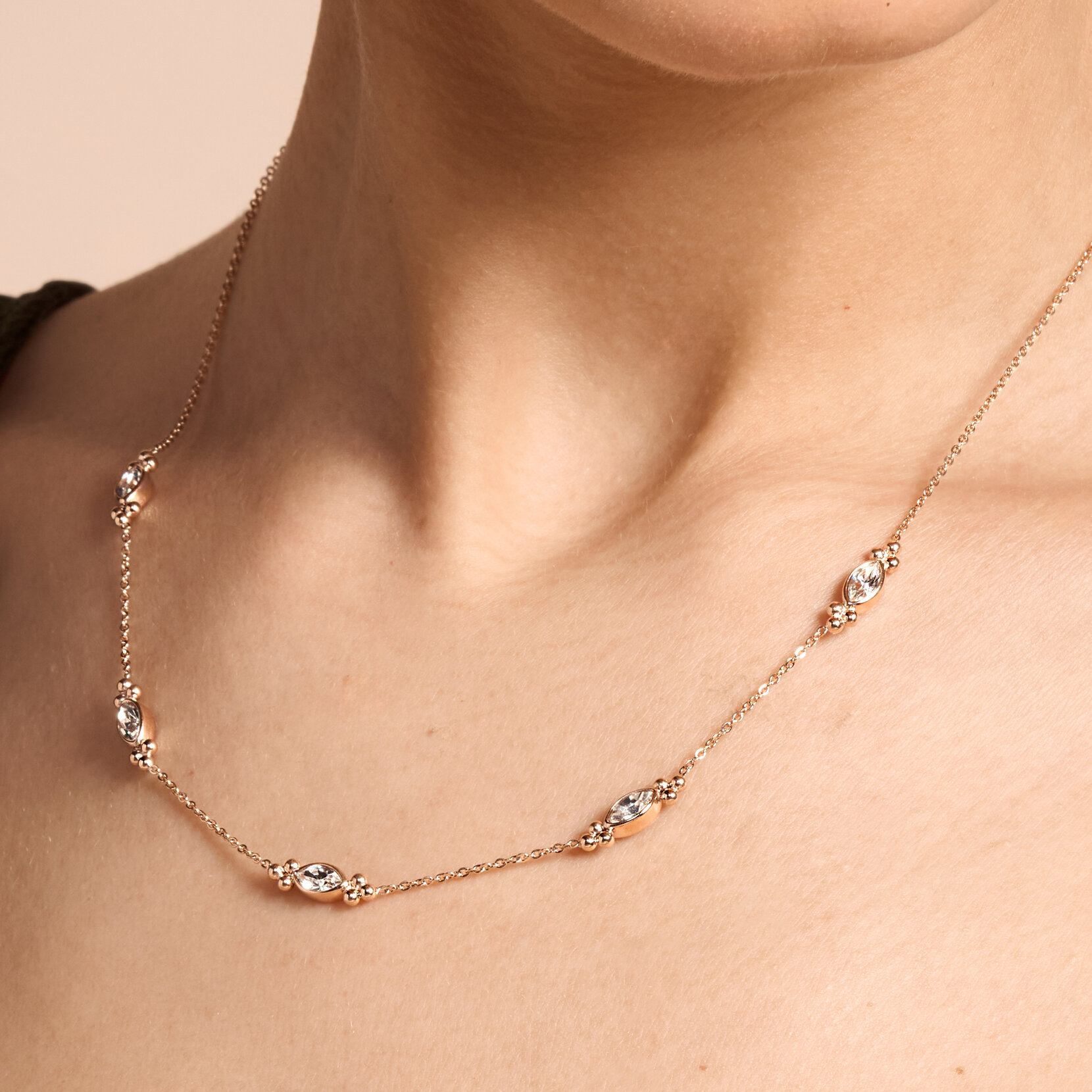 Dainty Rose Gold Plated Necklace
