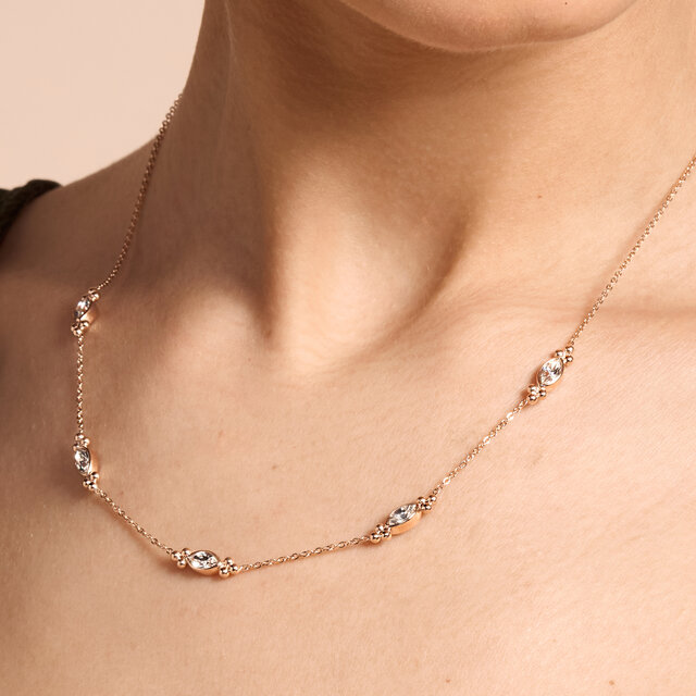 Dainty Rose Gold Plated Necklace