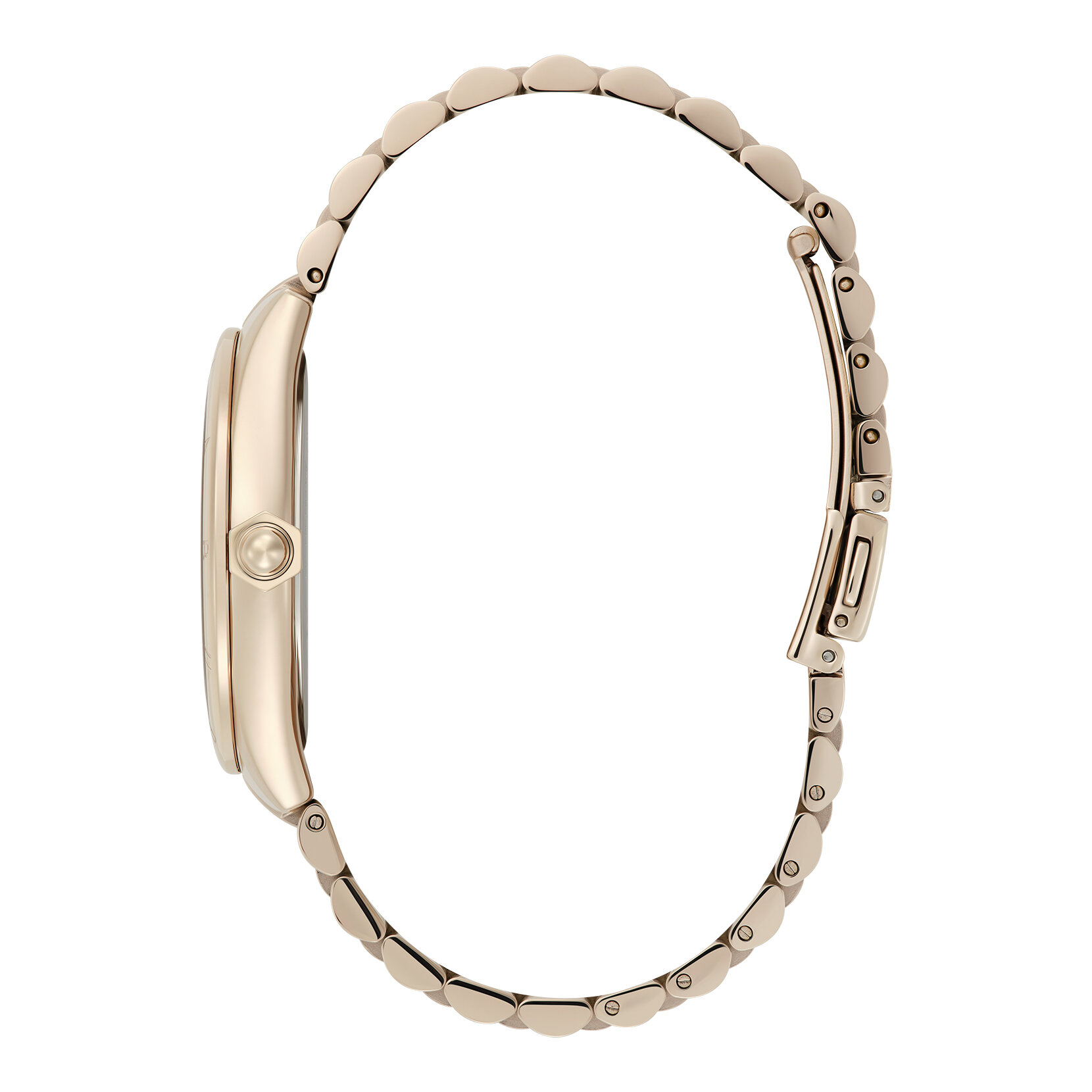 36mm Swirled Rose Gold Bracelet Watch