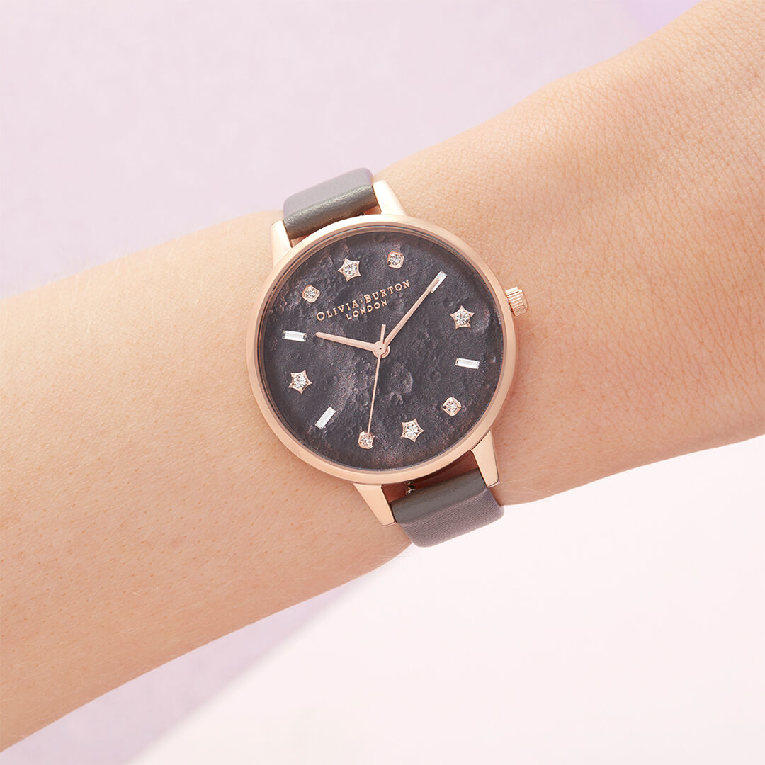 olivia burton celestial rose gold