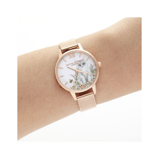 Rose Gold Mesh