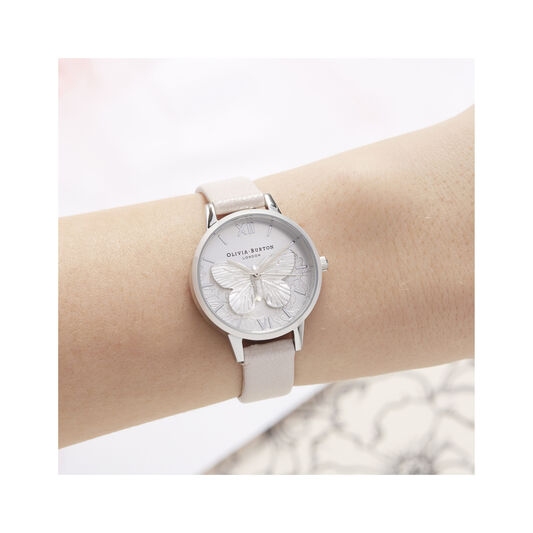 Lace Detail Midi Dial Watch