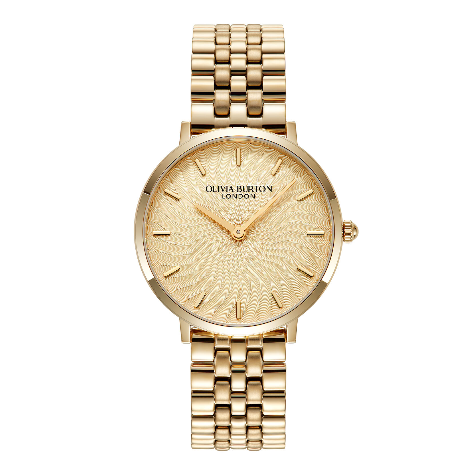 35mm Radiant Sun Gold Bracelet Watch