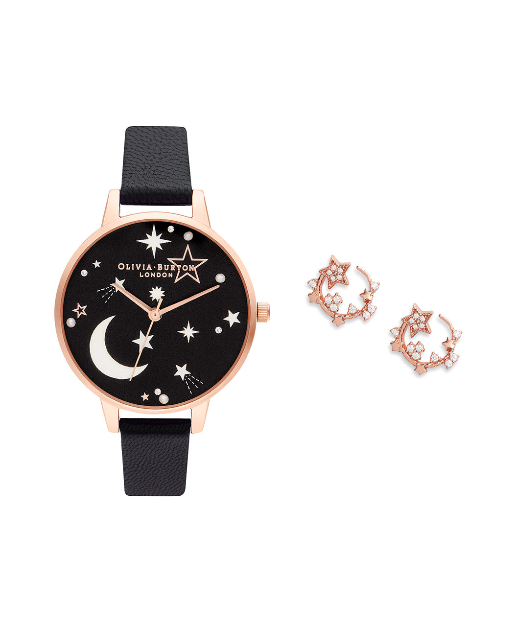 olivia burton celestial rose gold