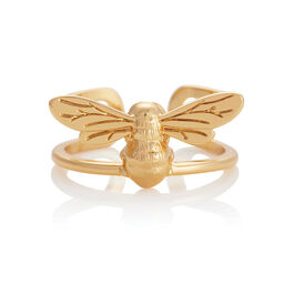 Lucky Bee Ring Gold