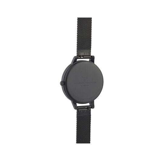 Silver & Matte Black Mesh