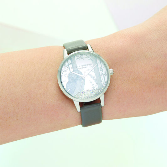 Snow Globe Vegan London Gray & Silver