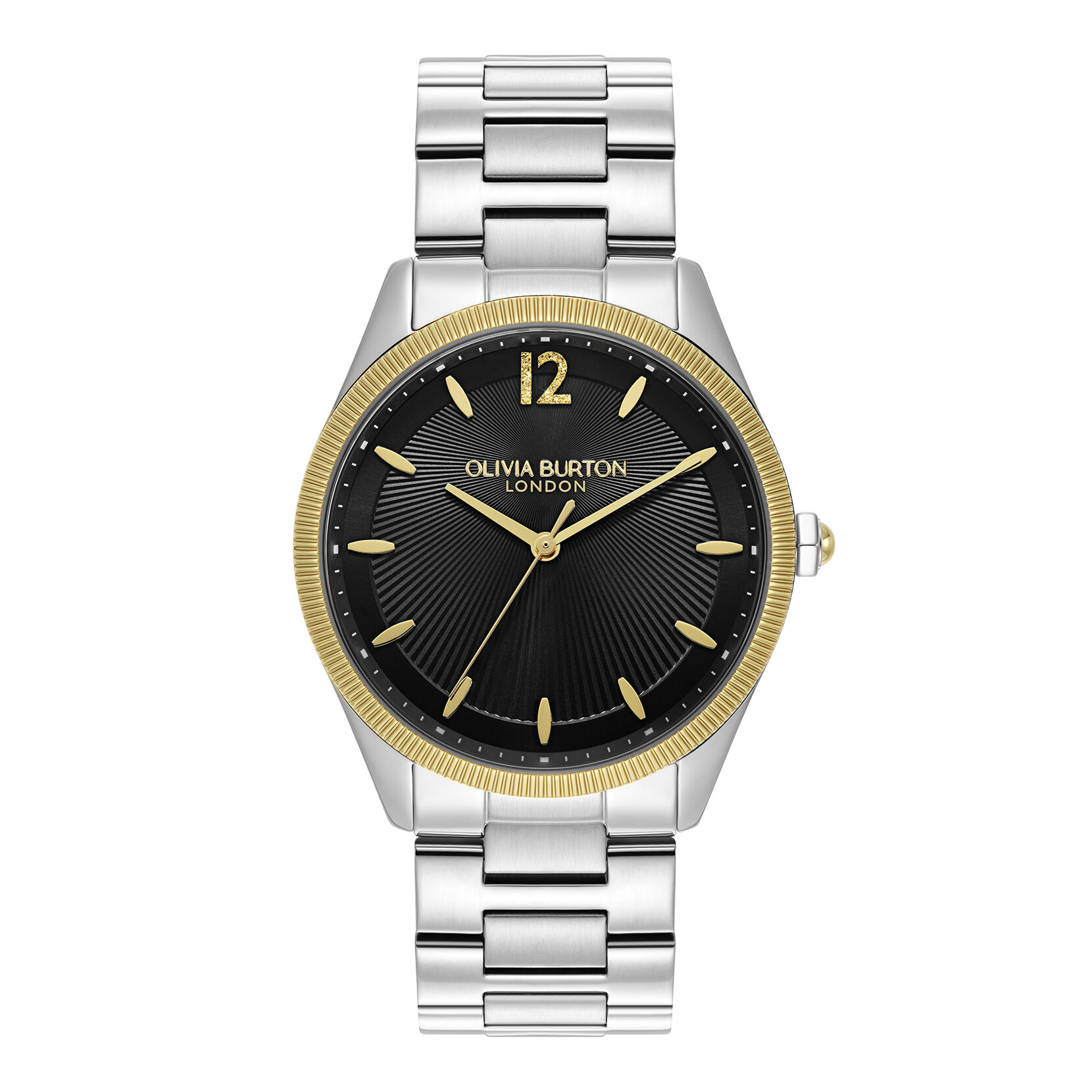 Olivia burton gold and silver watch outlet