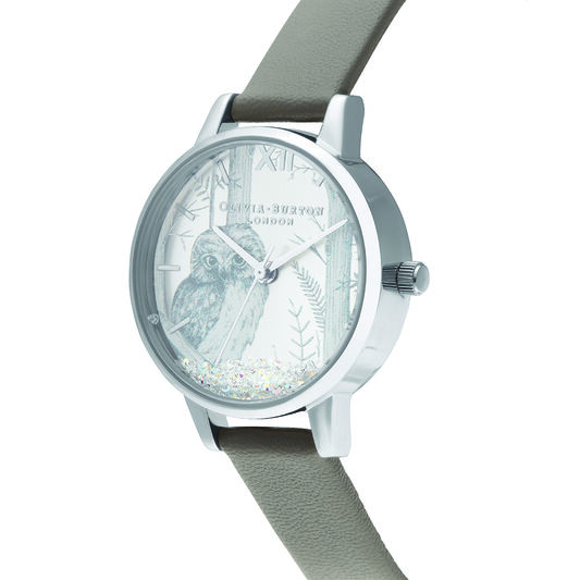 Snow Globe Vegan London Gray & Silver