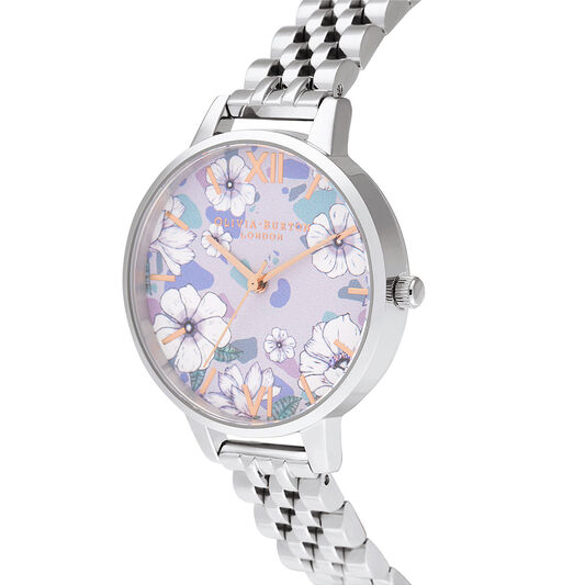 Groovy Blooms Rose Gold & Silver Bracelet