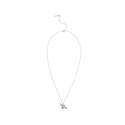 Bejewelled Bee Pendant with Tanzanite
