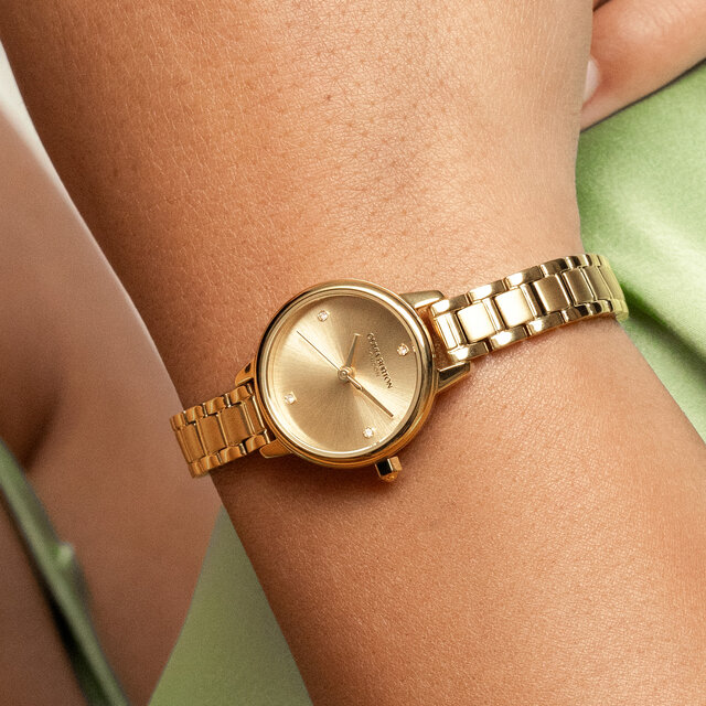 23mm Mini Gold Bracelet Watch