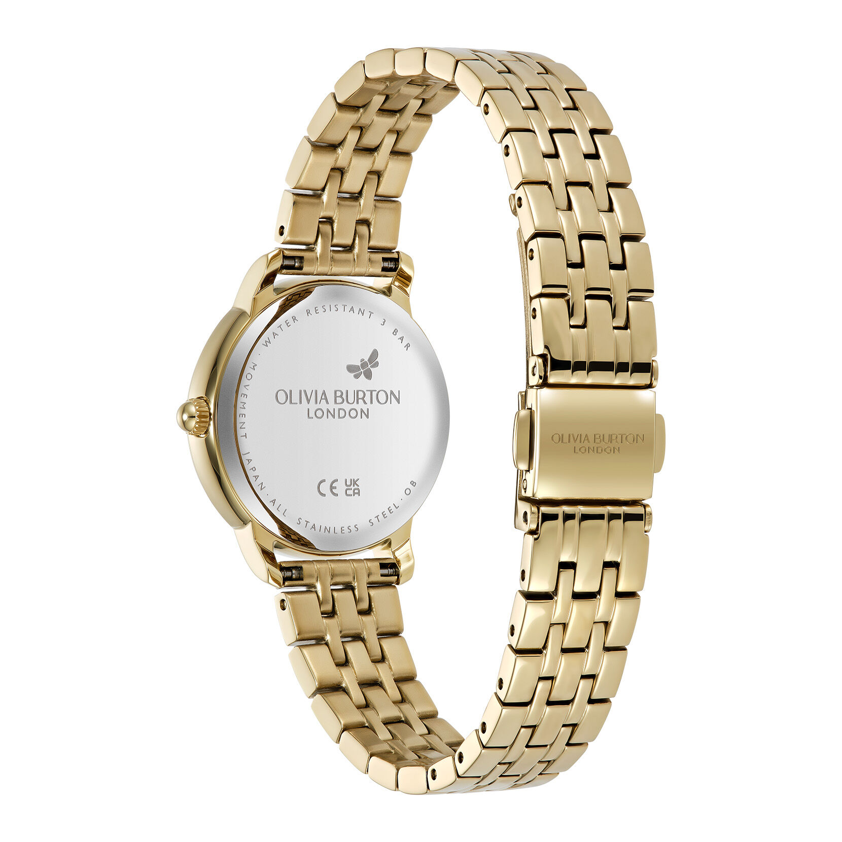 Classic 30mm Westbourne Champagne & Gold Bracelet Watch | Olivia