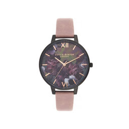 After Dark Big Dial Watch with Black Mother-Of-Pearl