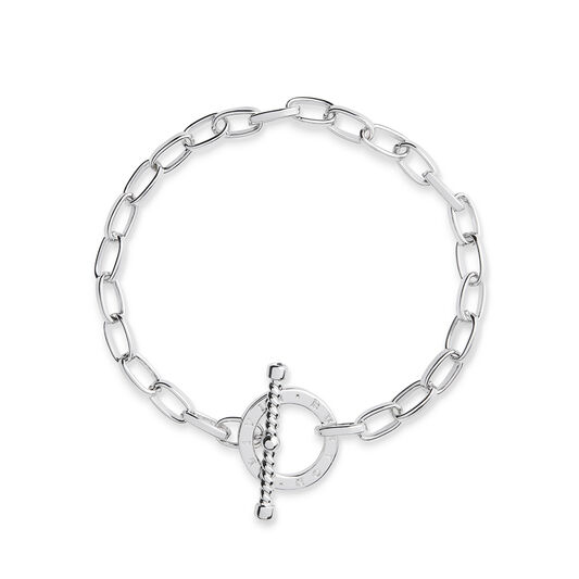 Bejewelled T-Bar Bracelet Silver | Olivia Burton London