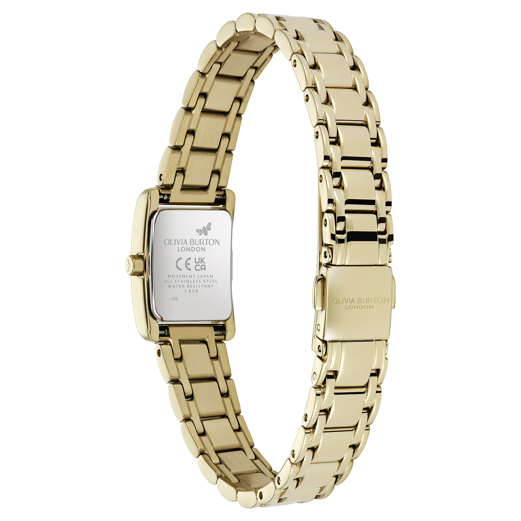 16mm Mini Grove Forest Green & Gold Bracelet Watch