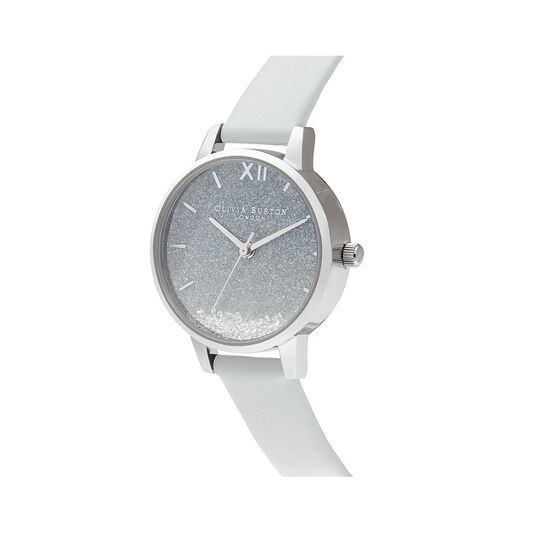 Wishing Wave Glitter Dial, Eco Friendly Light Grey & Sliver